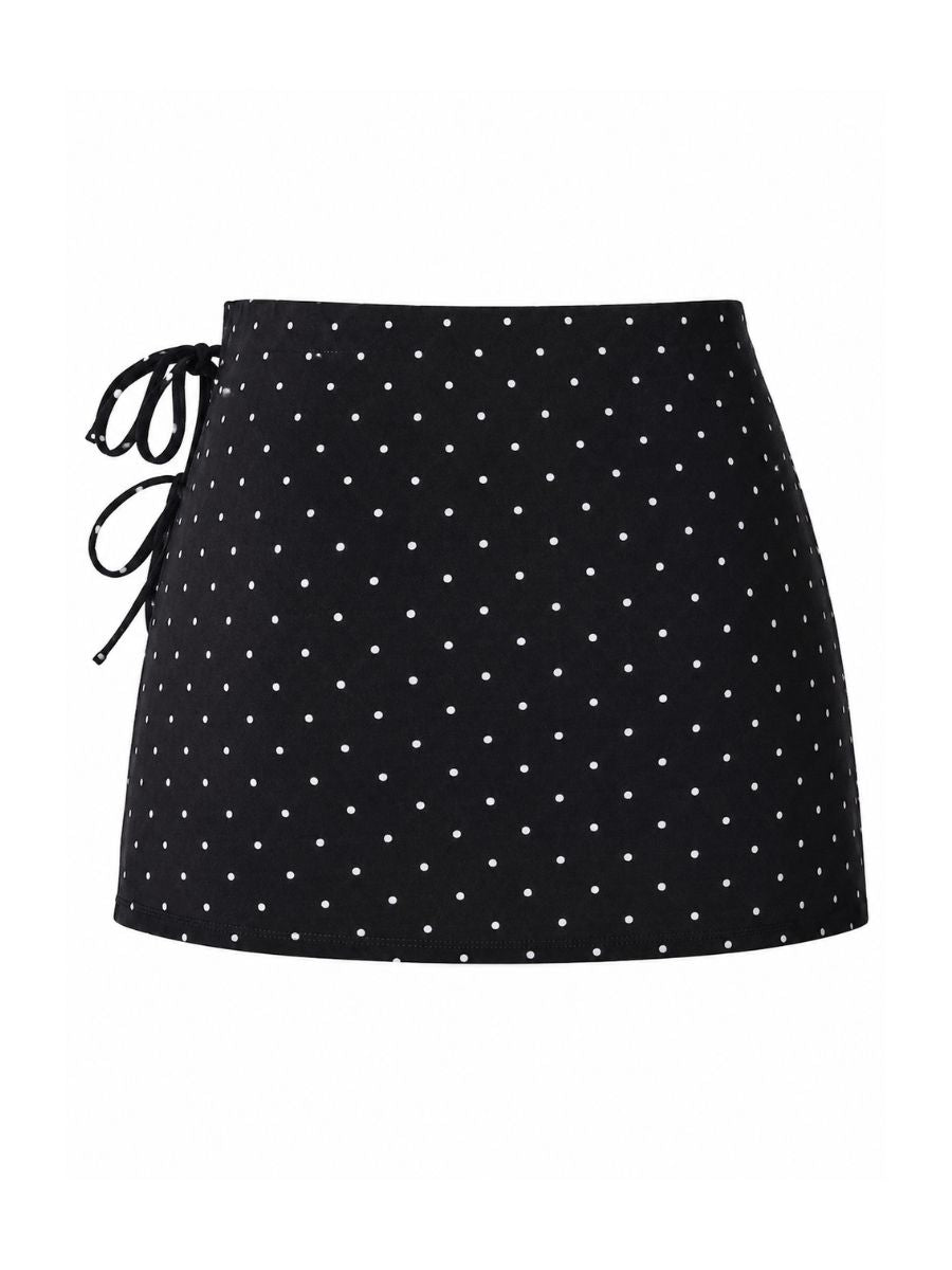 Polka Dot Mini Skirt