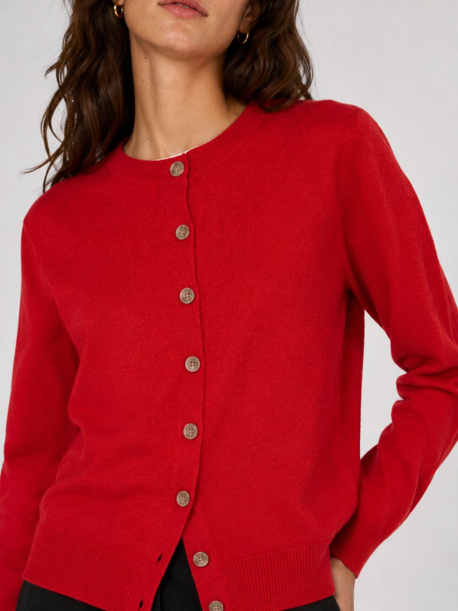 Romy Button Cardigan