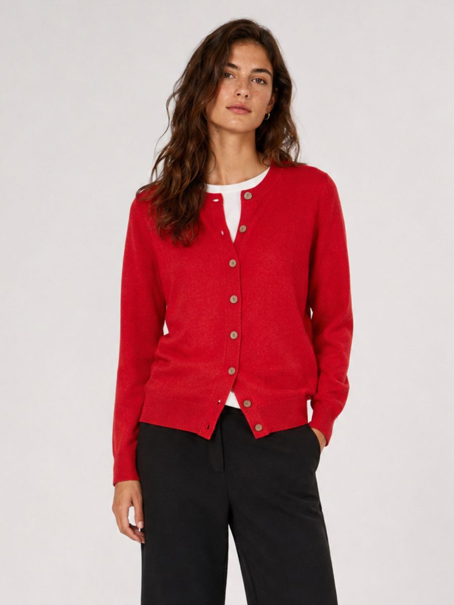 Romy Button Cardigan