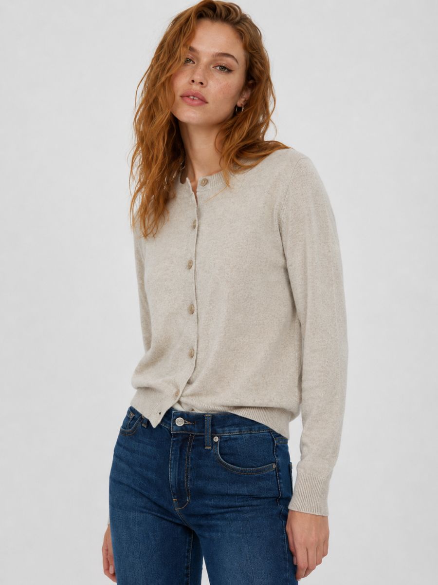 Romy Button Cardigan