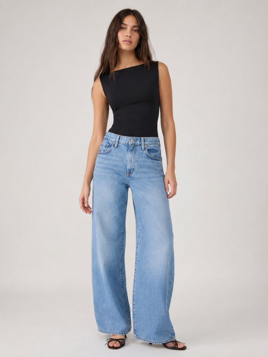 FORM STUDIO Eve Boatneck Sleeveless Top