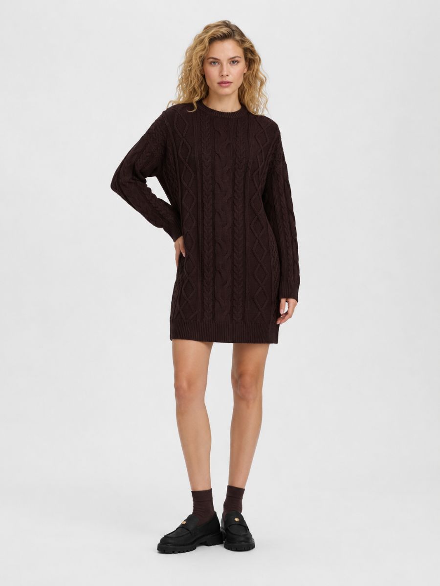Olivia Cable Sweater Dress