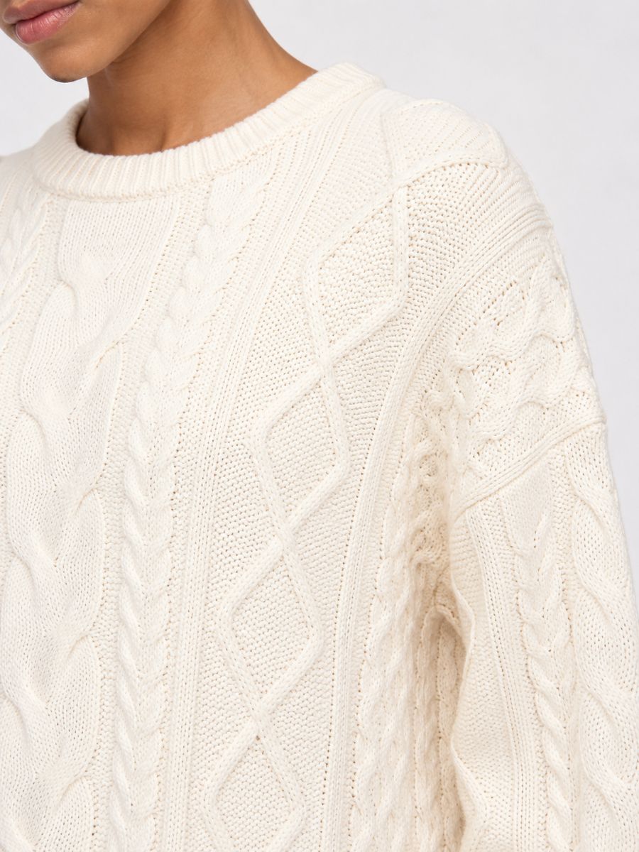 Olivia Cable Sweater Dress
