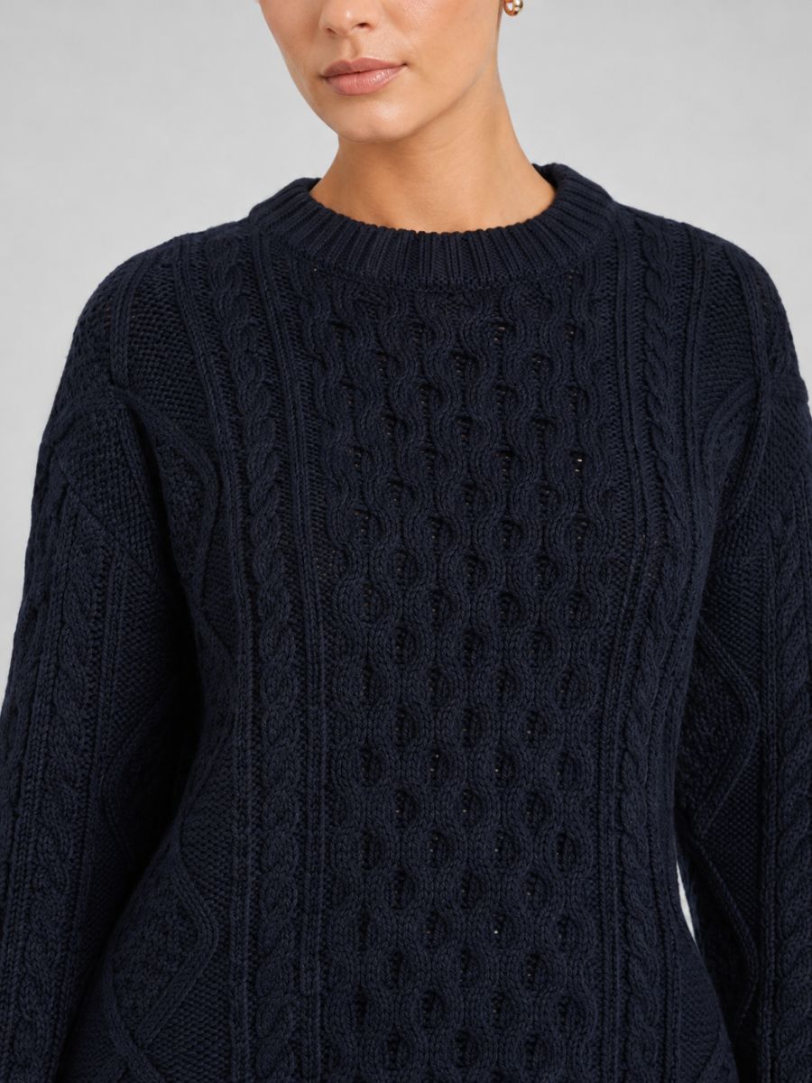 Frances Cable Sweater