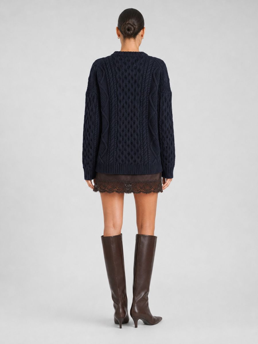 Frances Cable Sweater