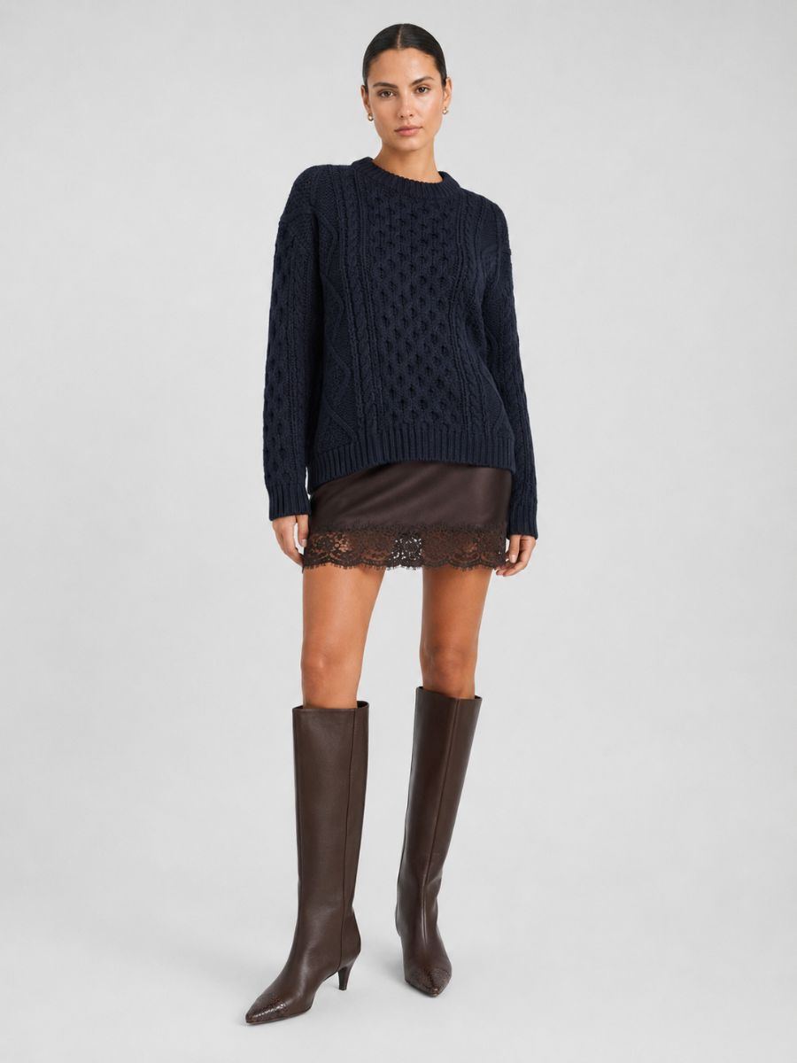 Frances Cable Sweater