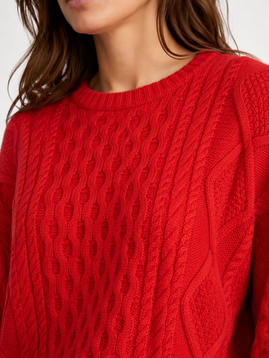 Frances Cable Sweater