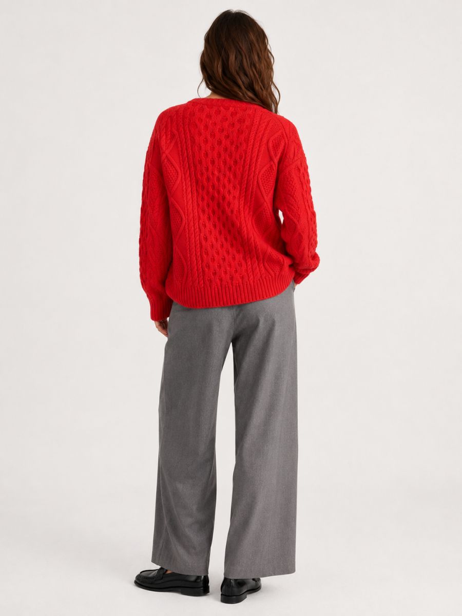 Frances Cable Sweater