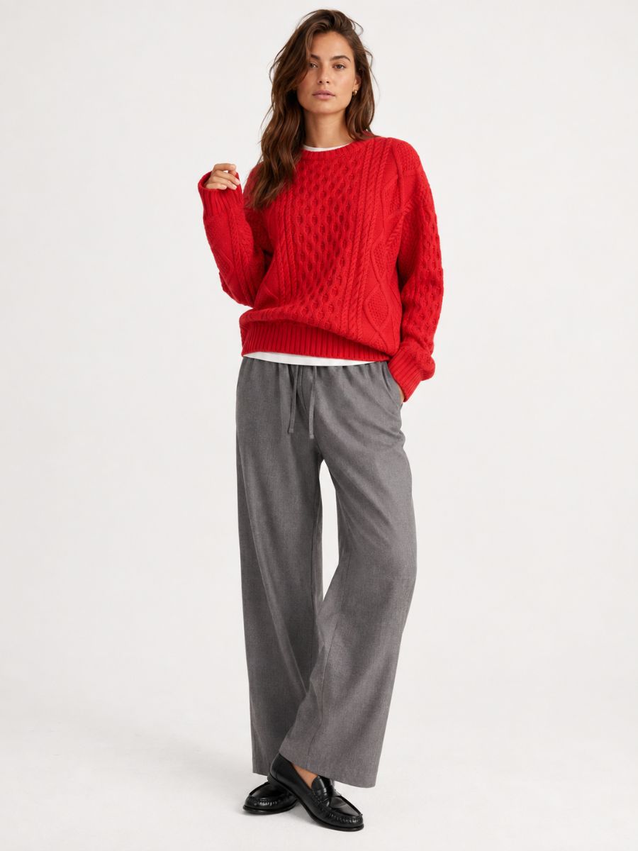 Frances Cable Sweater