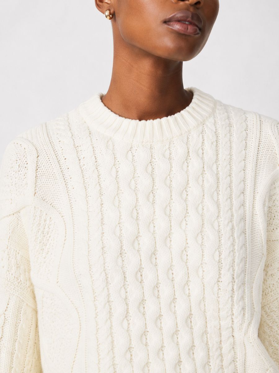 Frances Cable Sweater