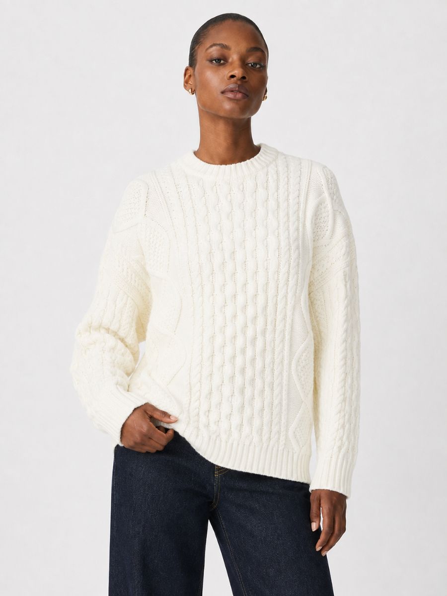 Frances Cable Sweater