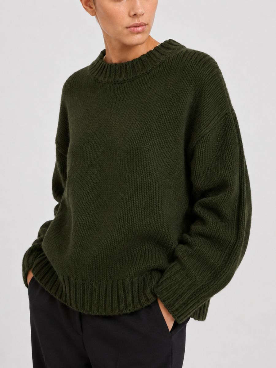 Dyna Mockneck Chunky Sweater