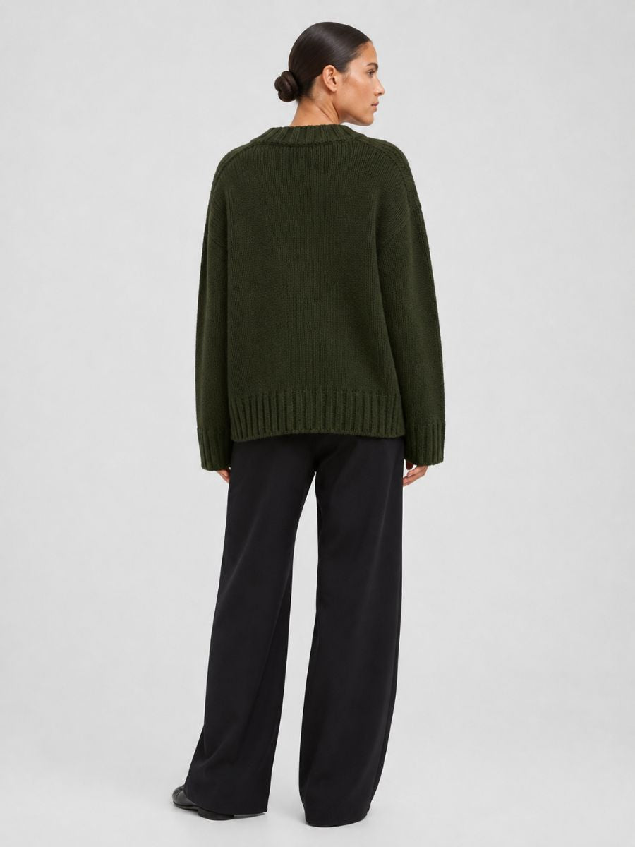 Dyna Mockneck Chunky Sweater