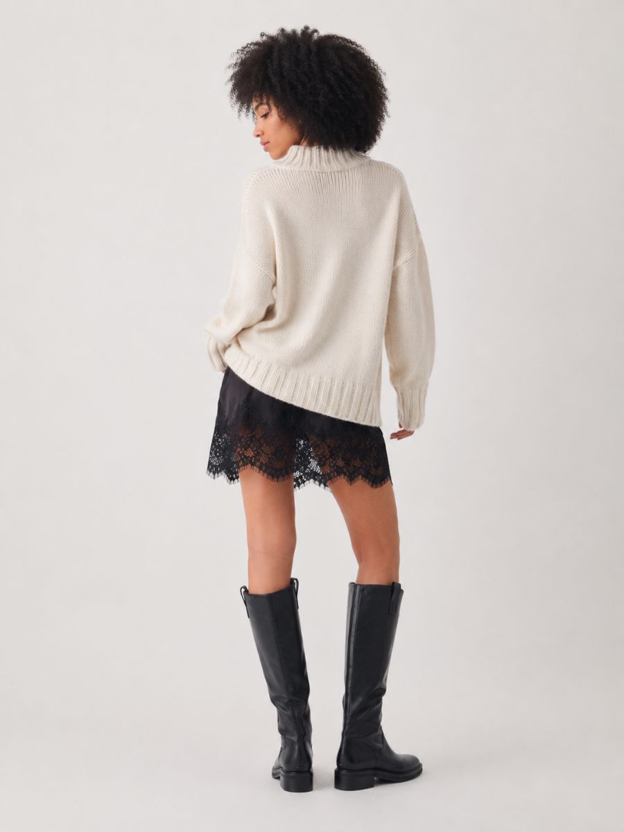 Dyna Mockneck Chunky Sweater