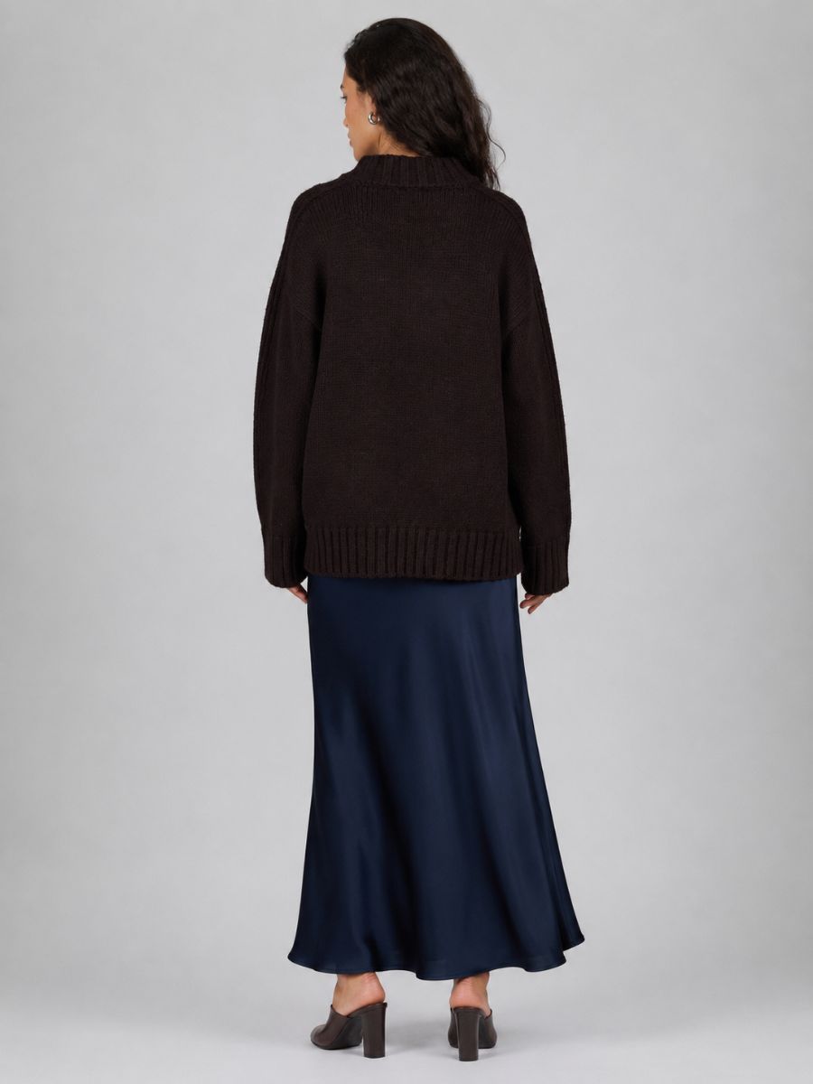 Dyna Mockneck Chunky Sweater