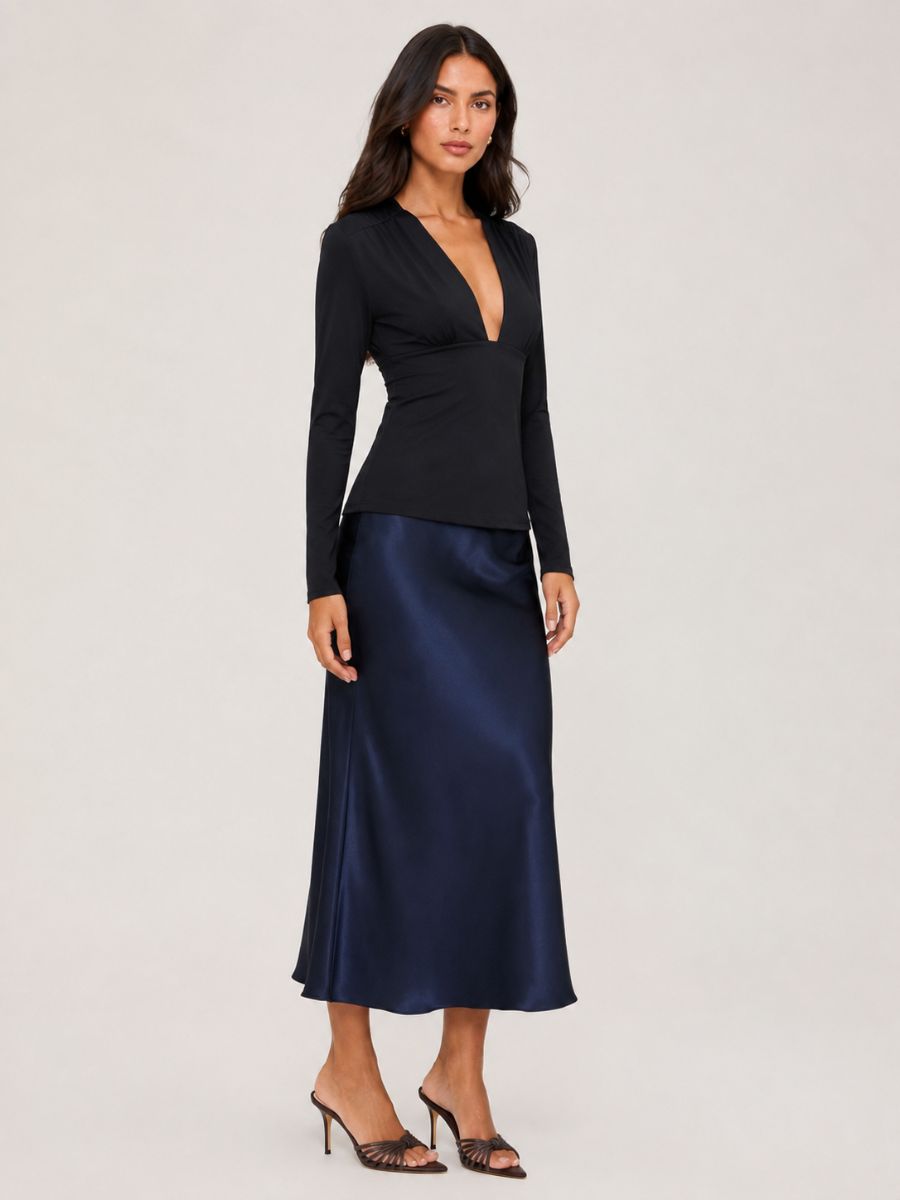 FORM STUDIO Colette Deep V Top