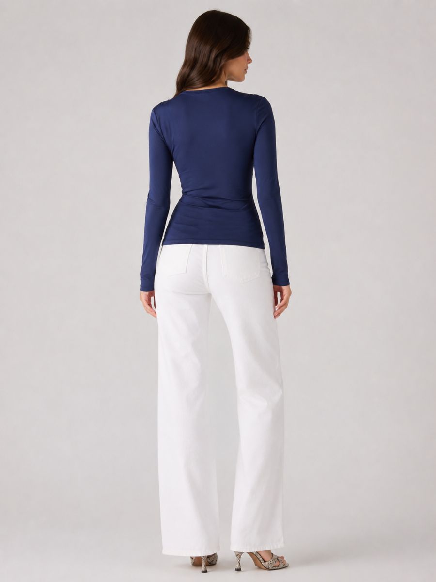 FORM STUDIO Colette Deep V Top
