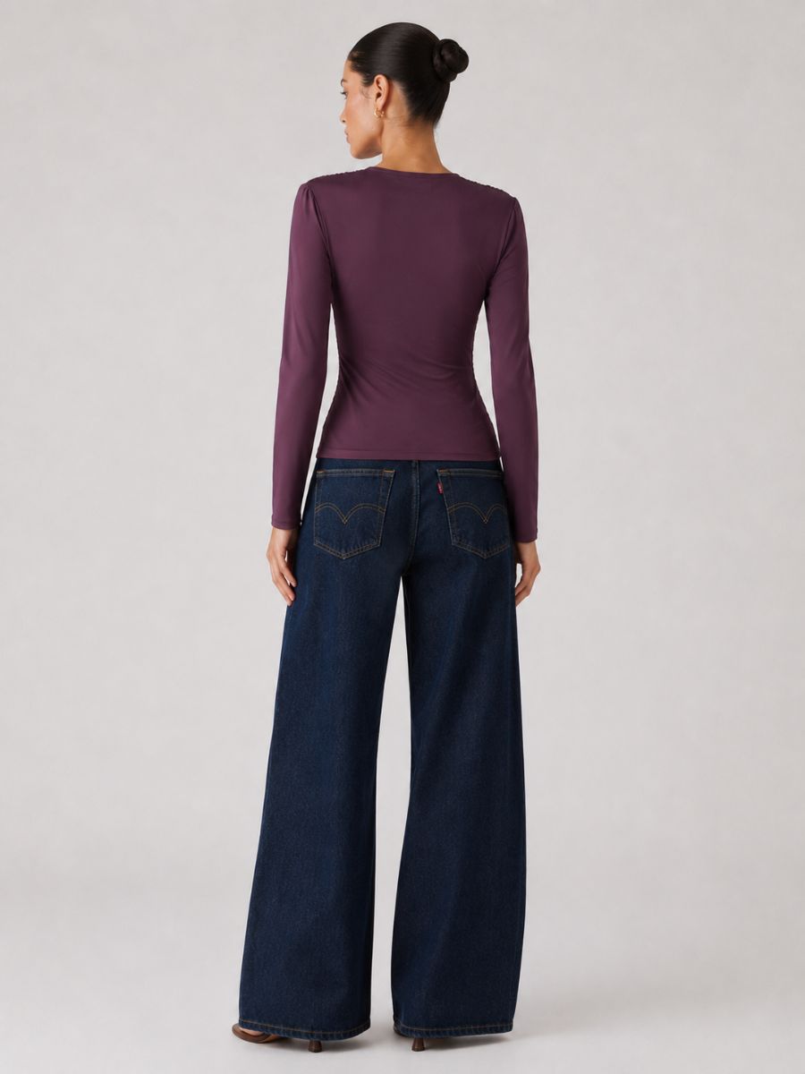 FORM STUDIO Colette Deep V Top