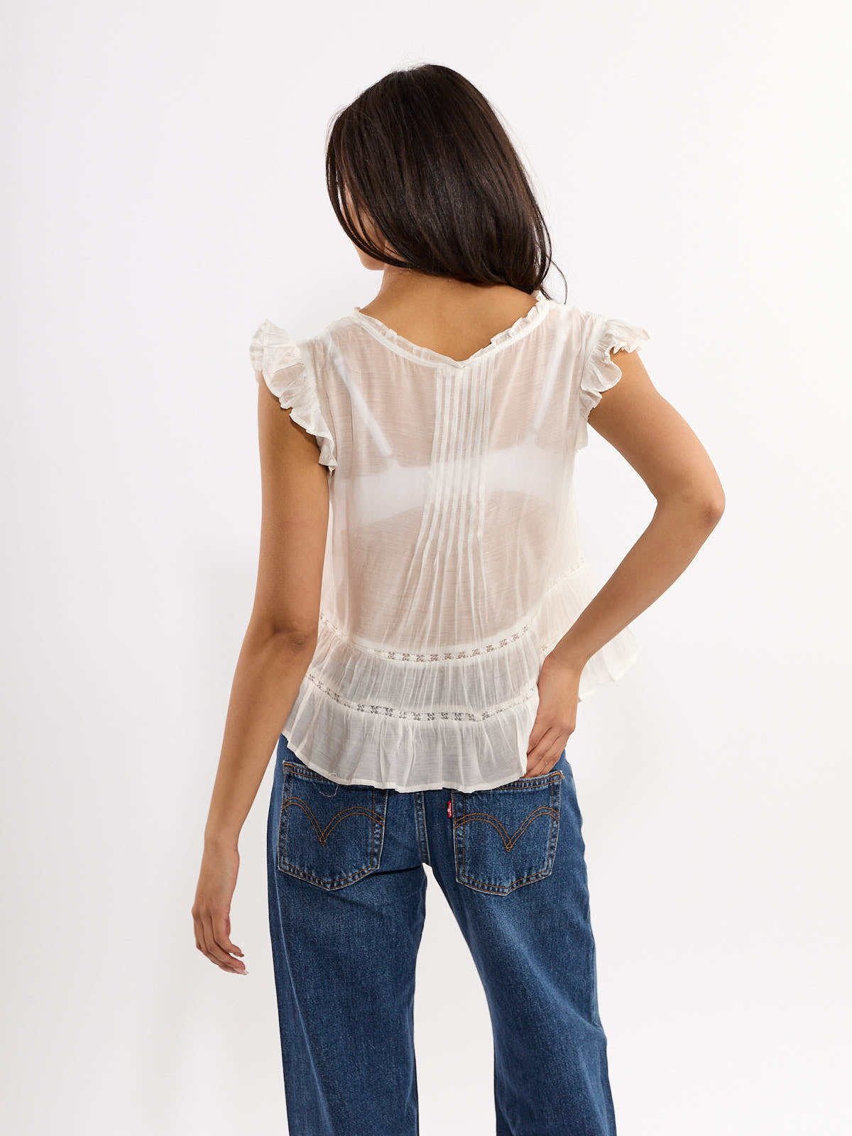 Richie Short Sleeve Button Blouse