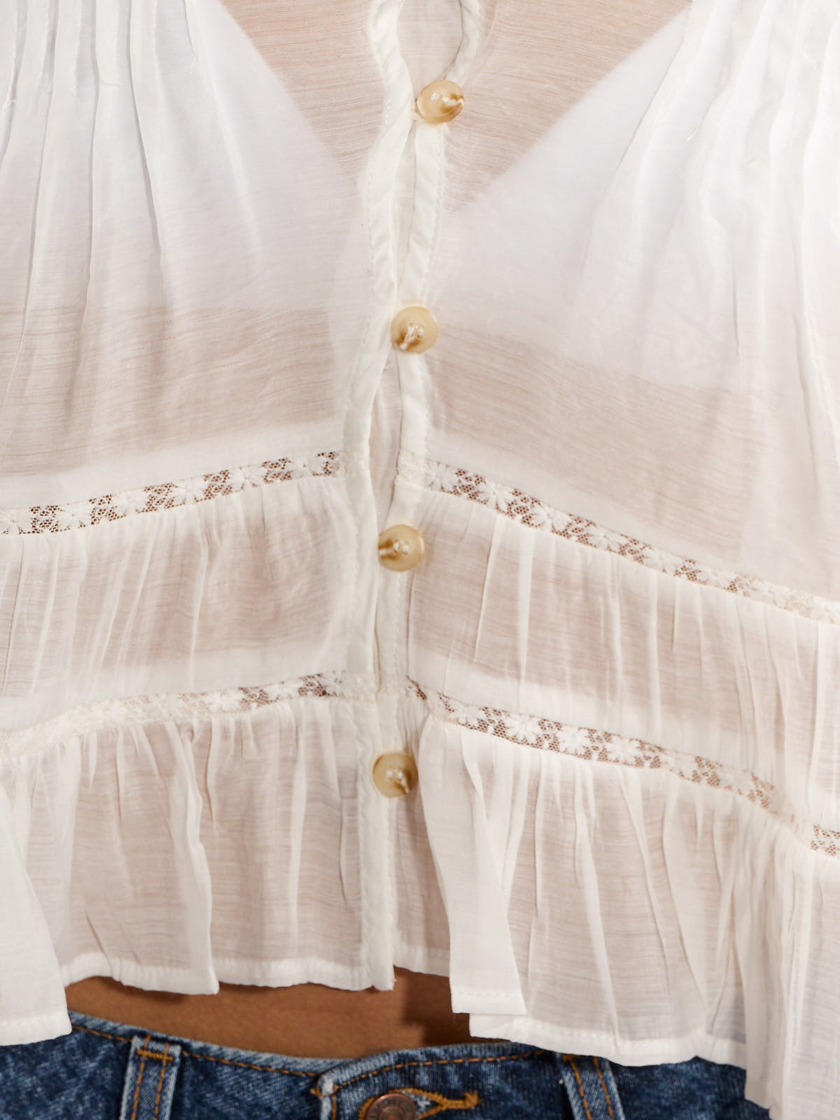 Richie Short Sleeve Button Blouse