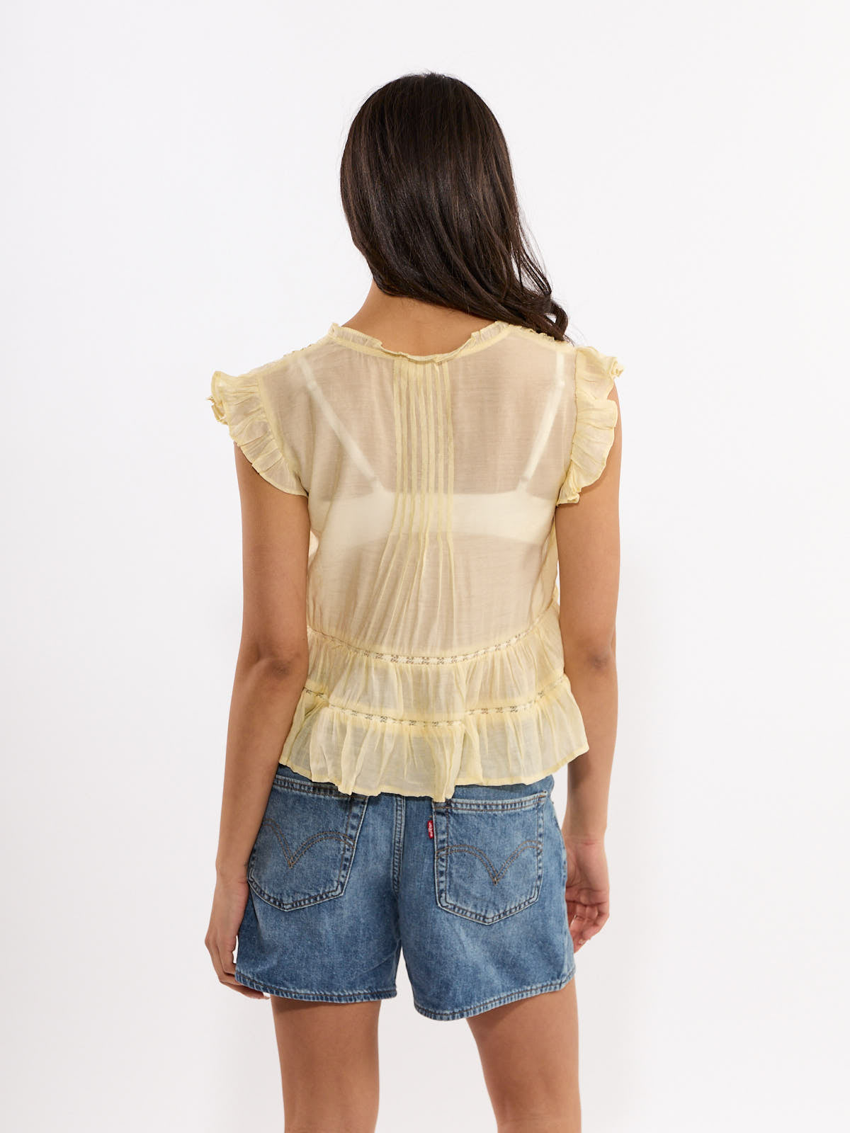 Richie Short Sleeve Button Blouse