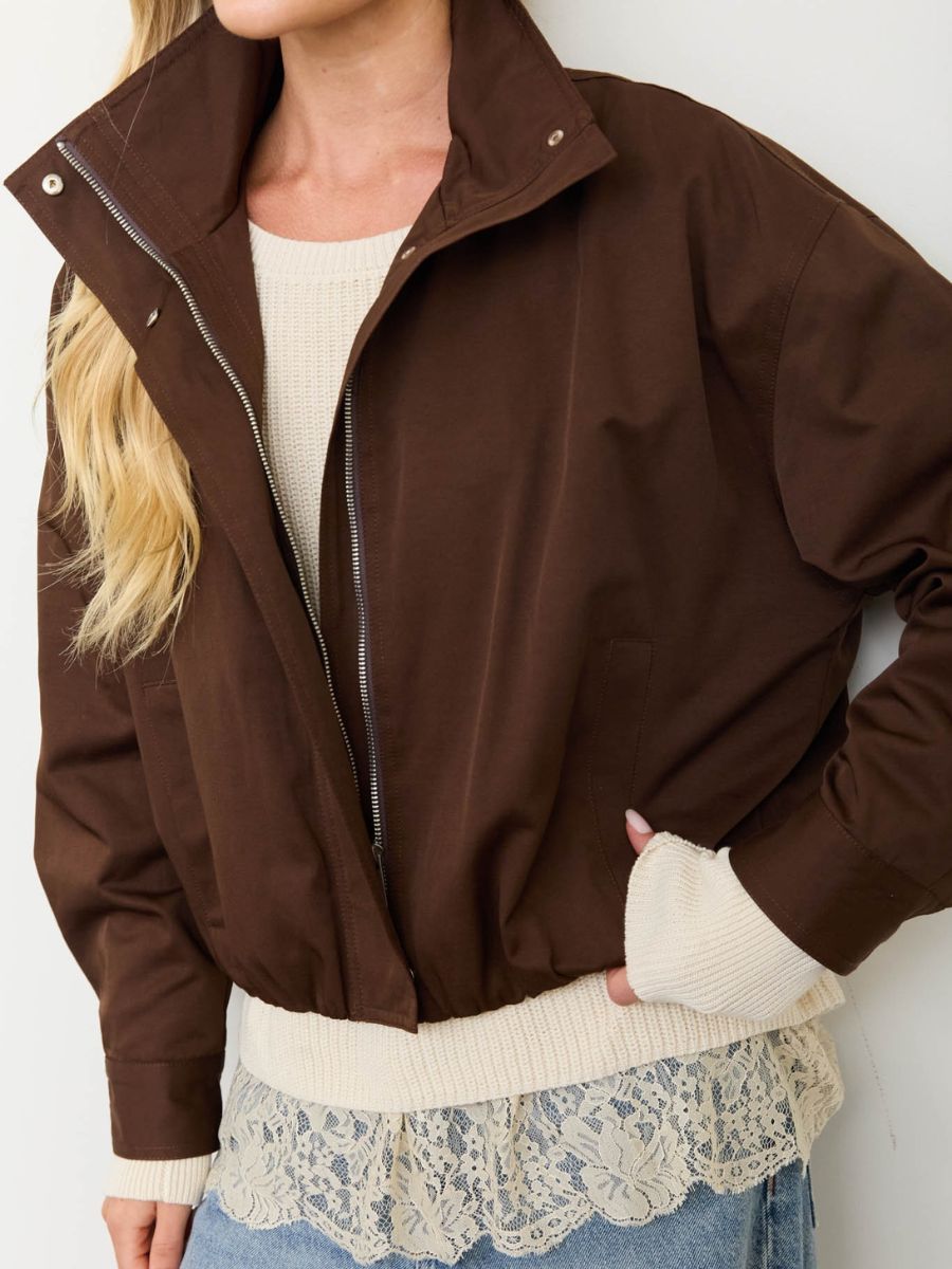 Carly Zip Up Jacket