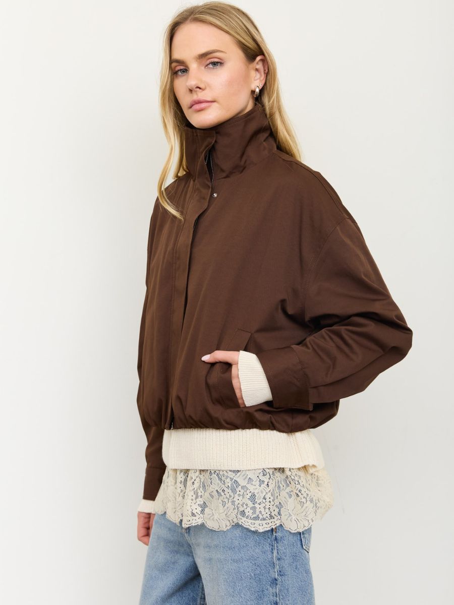 Carly Zip Up Jacket