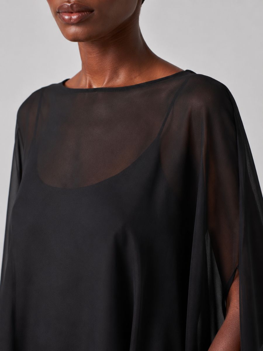 Cotton Candy Val Sheer Cape