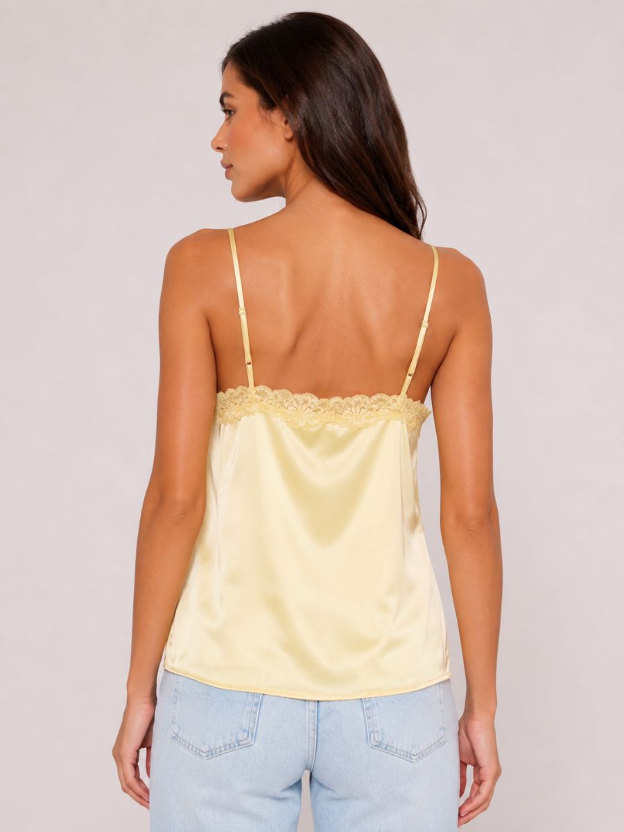 Elio Satin Lace Cami Top