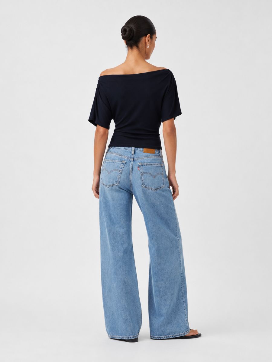 Irene Ruched Knit Top