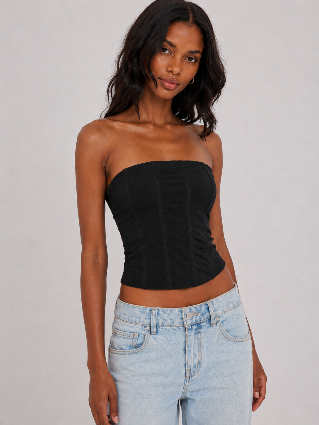 Gigi Strapless Corset Top