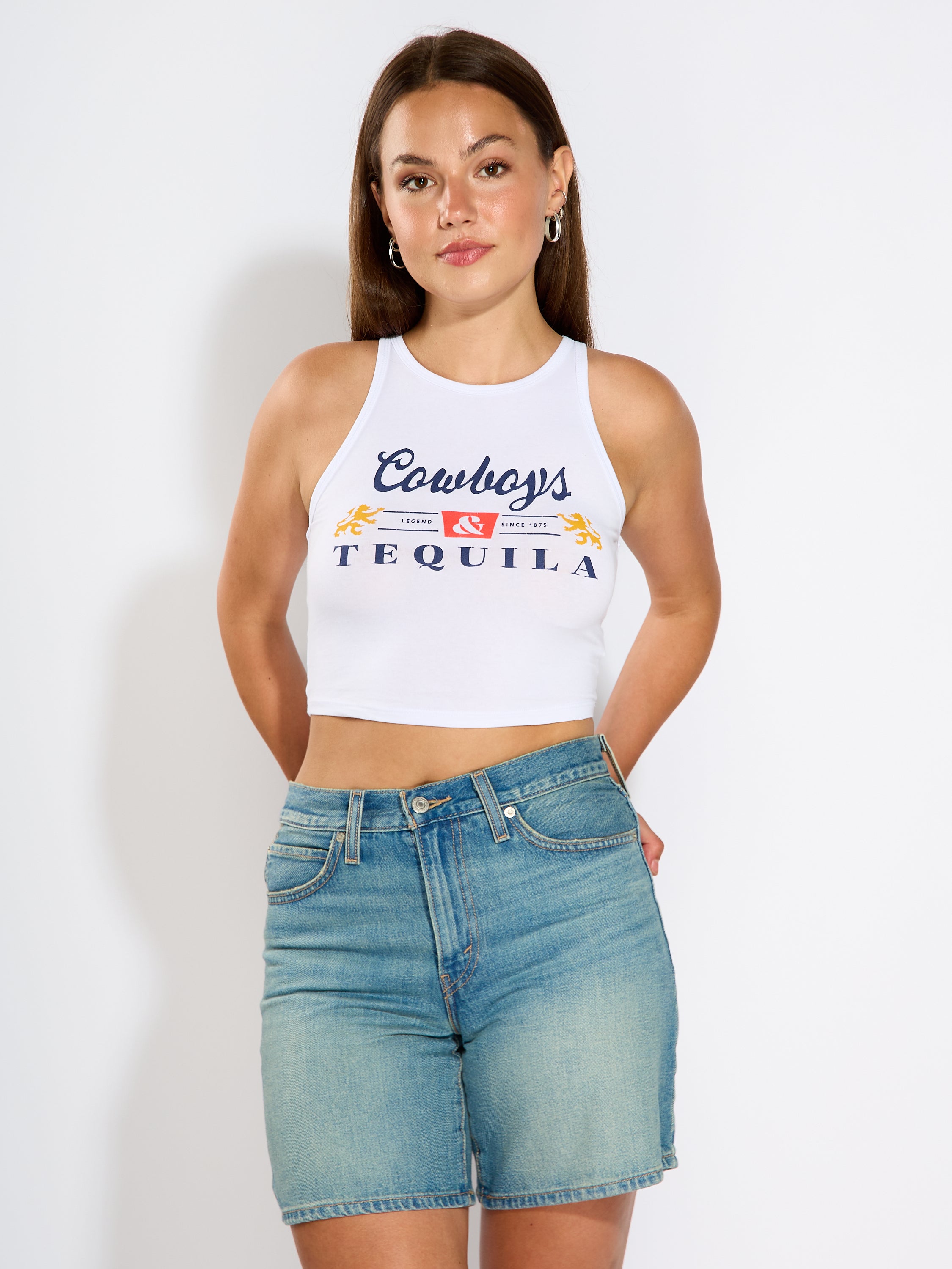 Cowboys & Tequila Tank Top