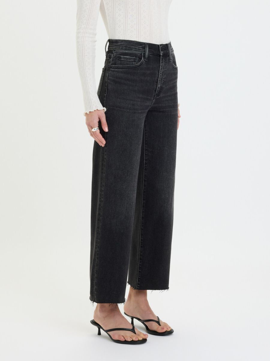 Daze Pleaser High-Rise Wide Ankle Jean