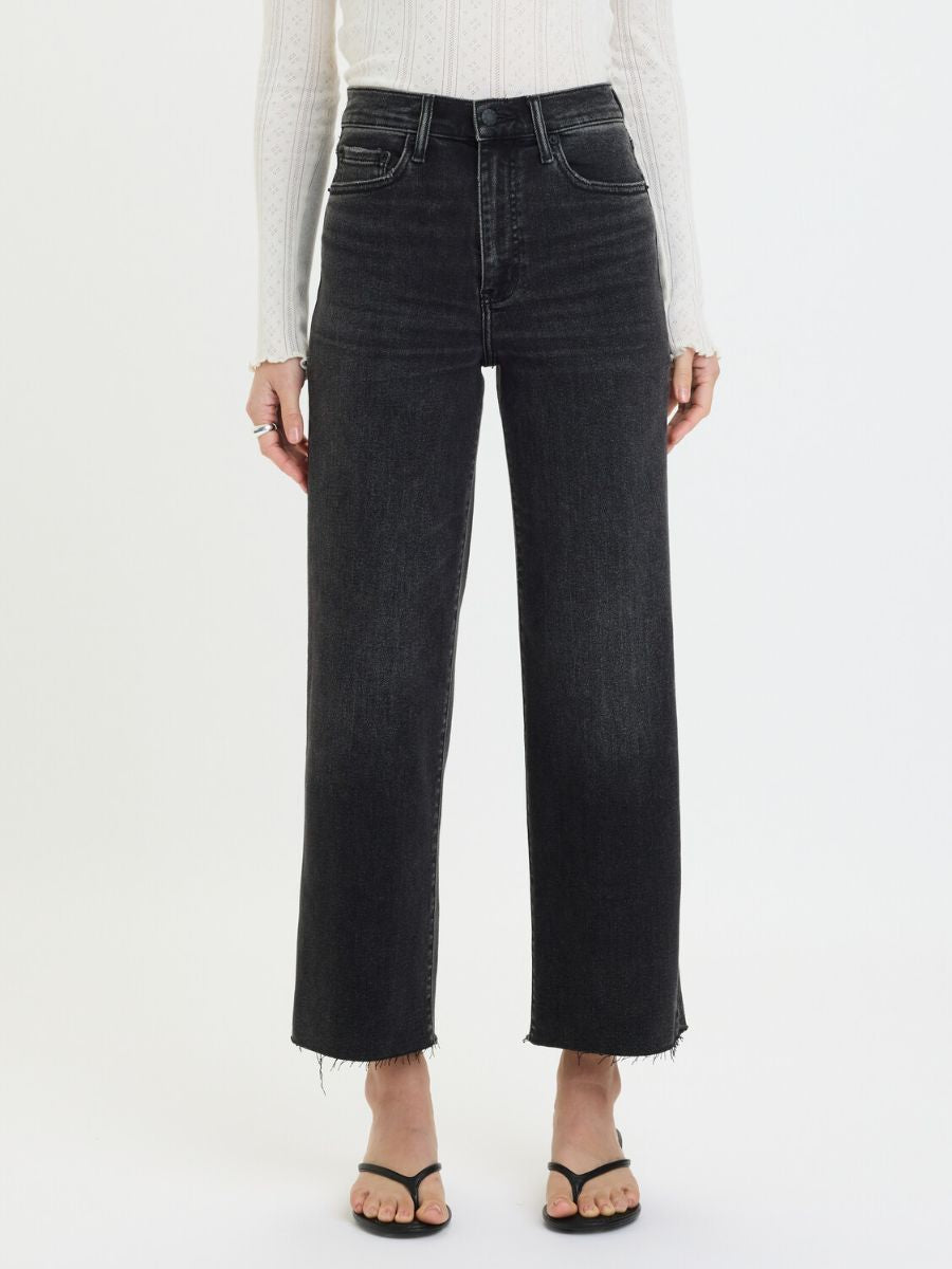Daze Pleaser High-Rise Wide Ankle Jean
