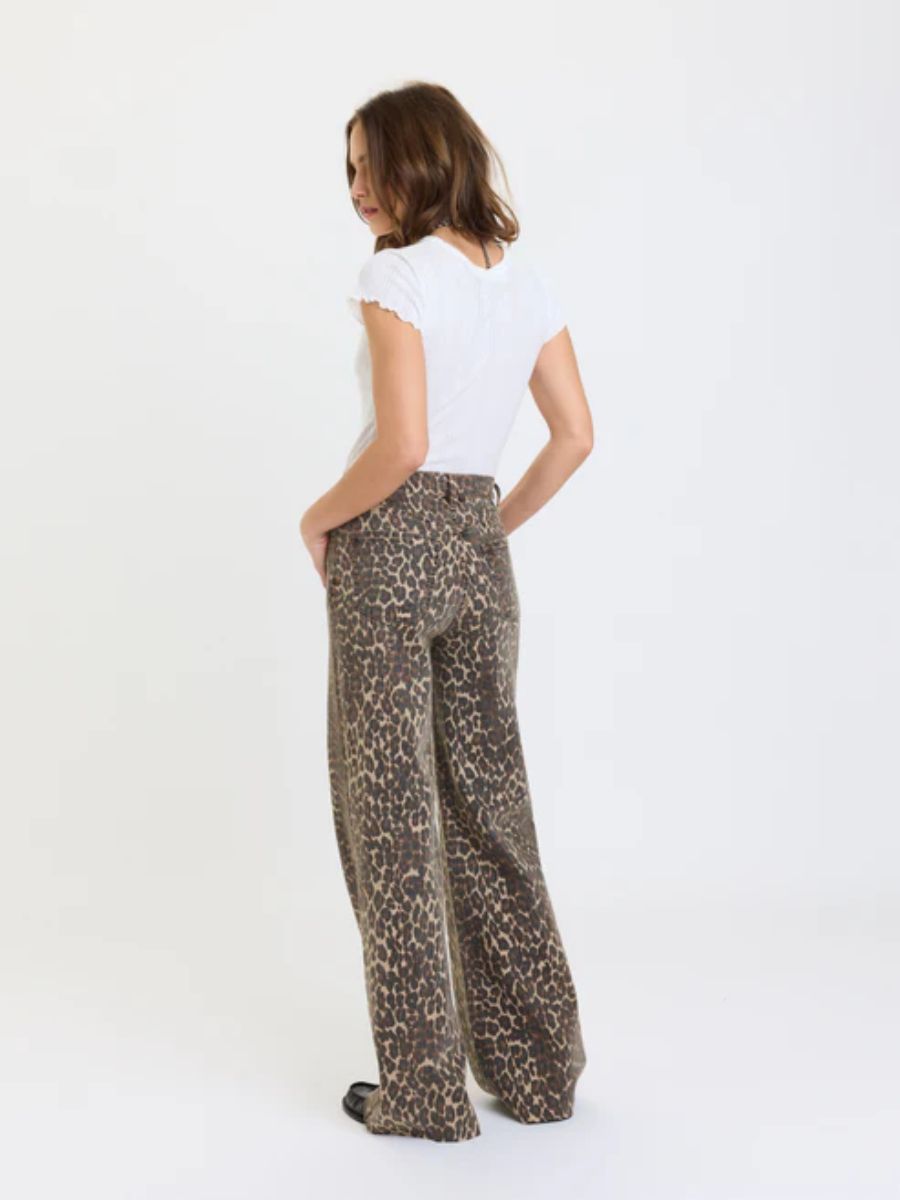 Daze Far Out High-Rise Wide Leg Jean