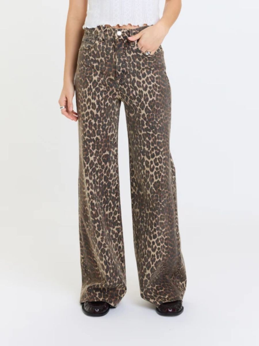 Daze Far Out High-Rise Wide Leg Jean