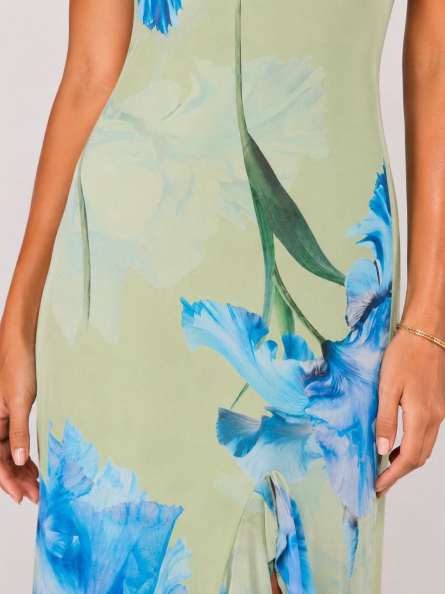 Sally Ruffle Mesh Dress