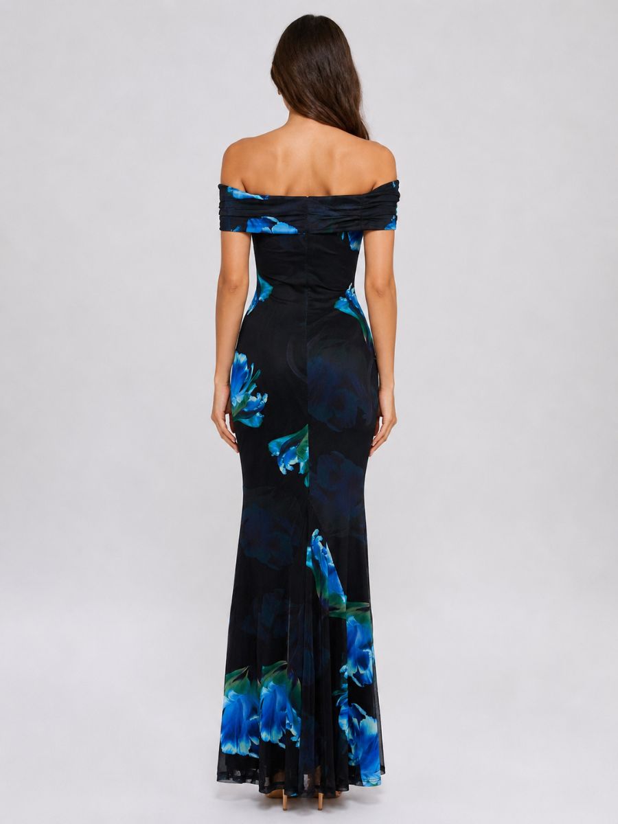 Amani Off Shoulder Maxi Dress