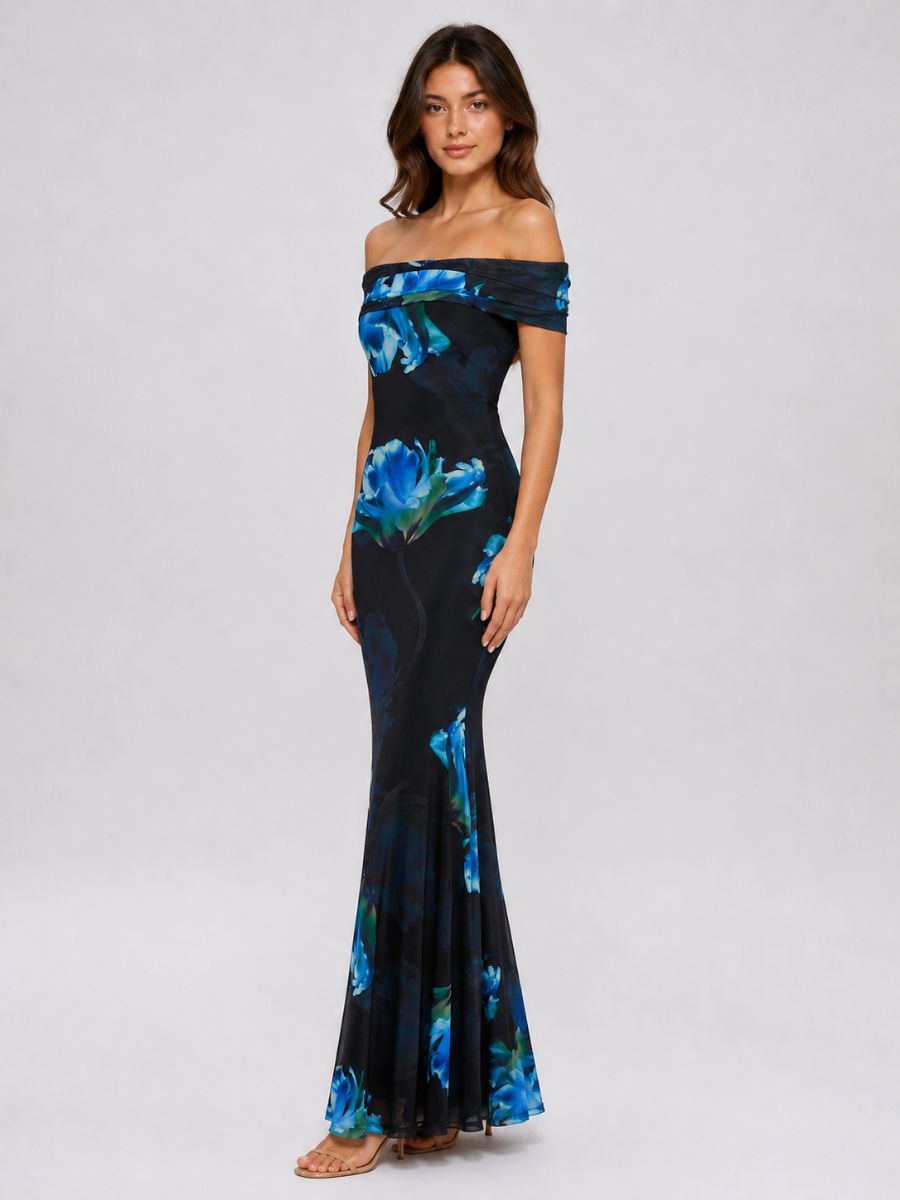 Amani Off Shoulder Maxi Dress