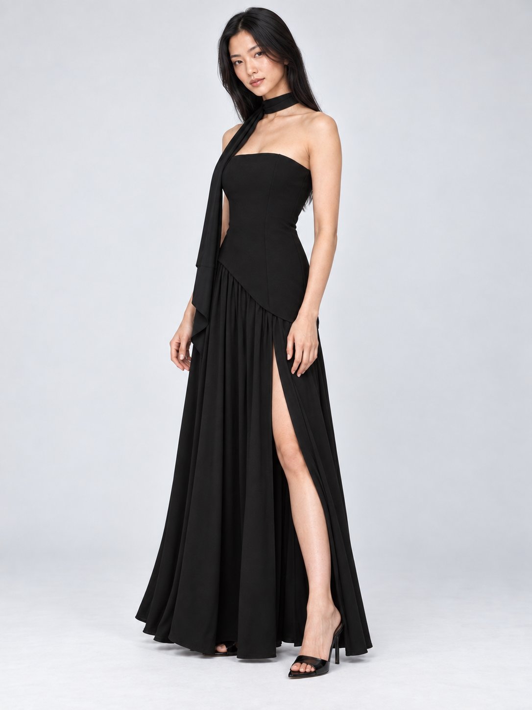 Gwen Corset Strapless Maxi Dress