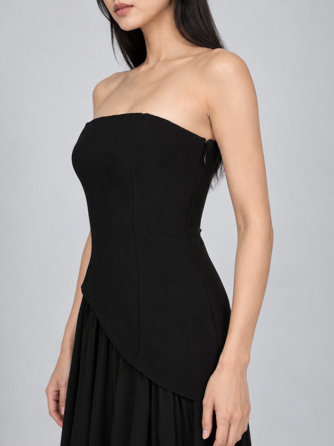 Gwen Corset Strapless Maxi Dress