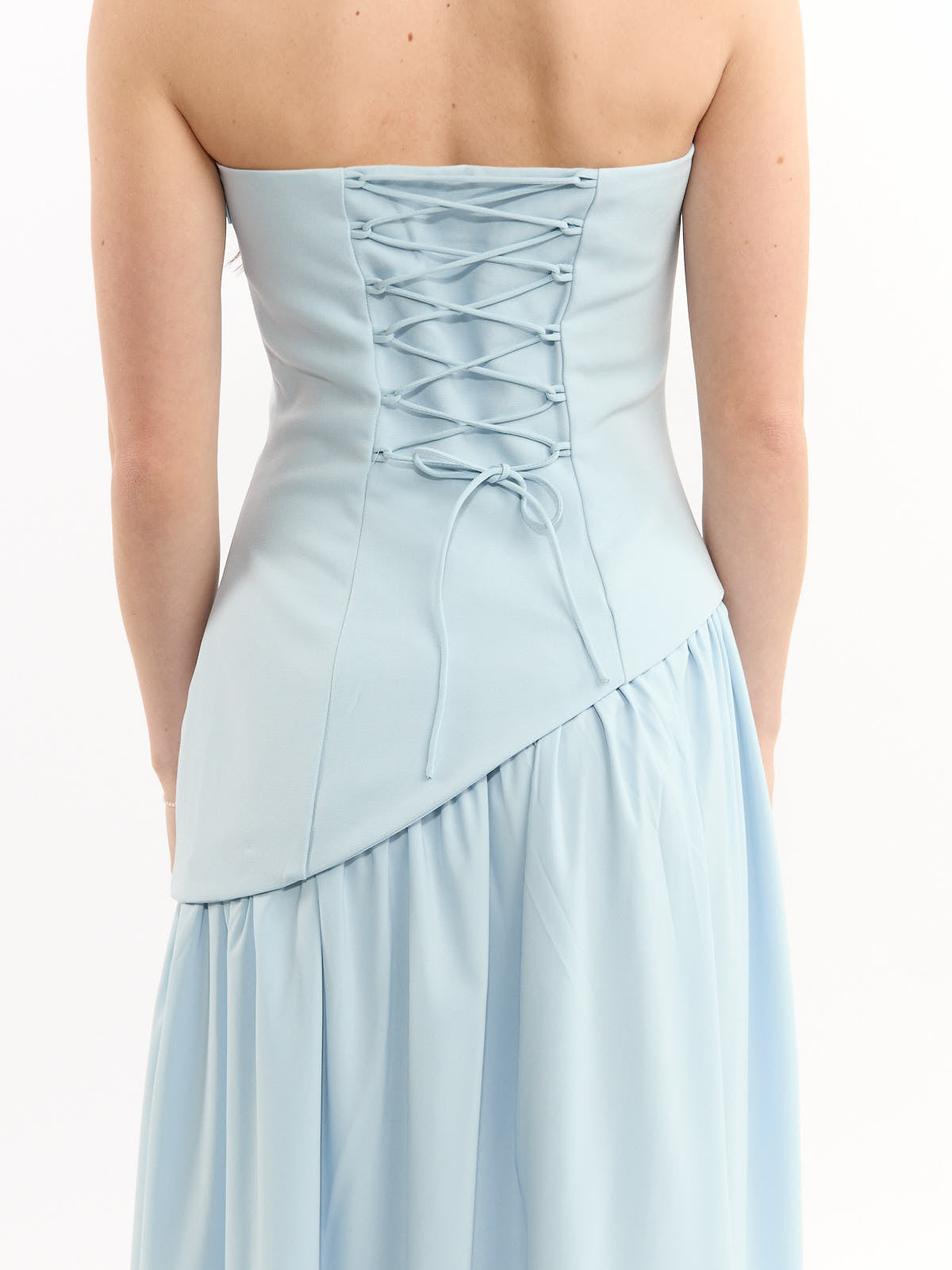 Gwen Corset Strapless Maxi Dress