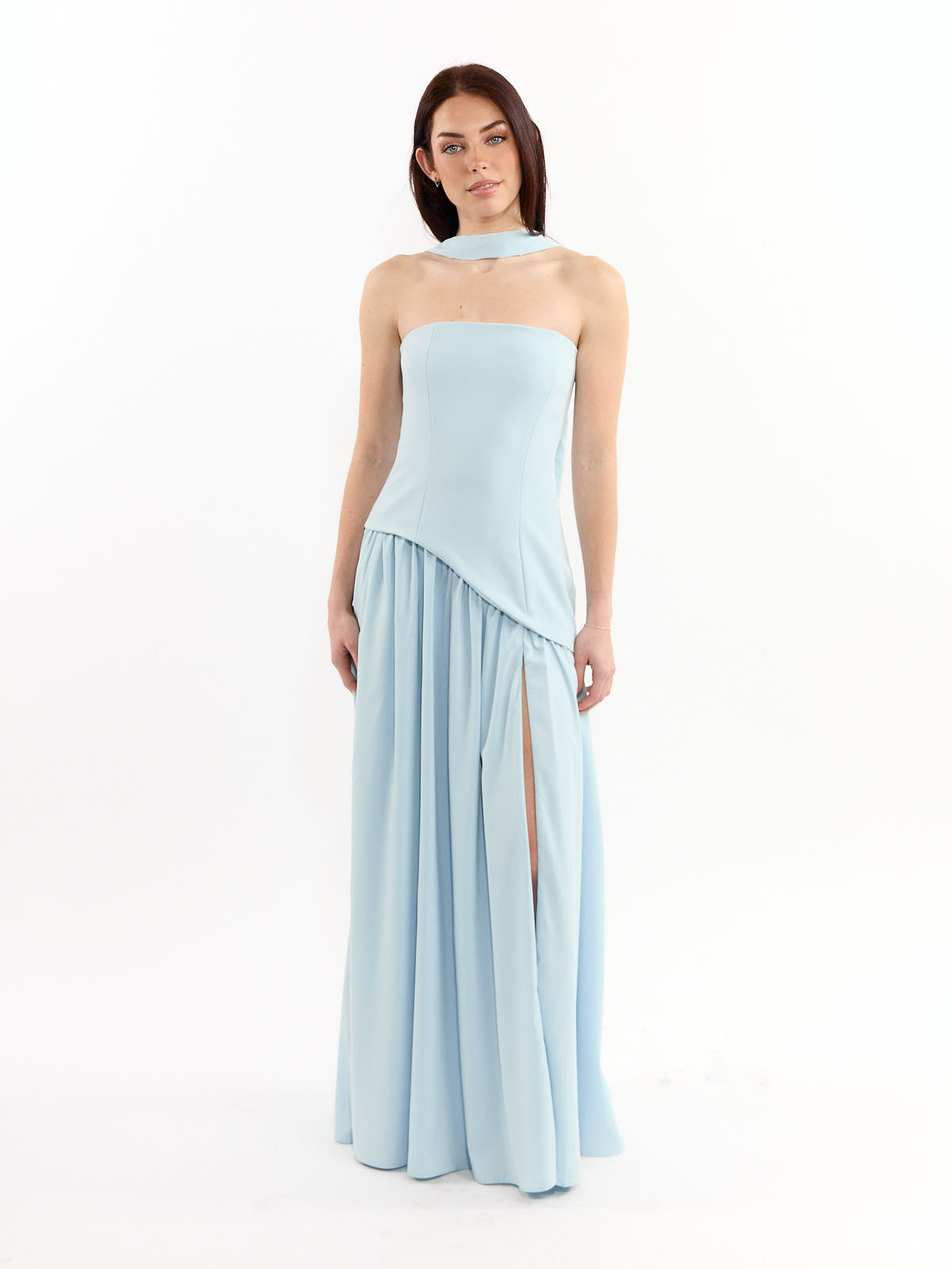 Gwen Corset Strapless Maxi Dress