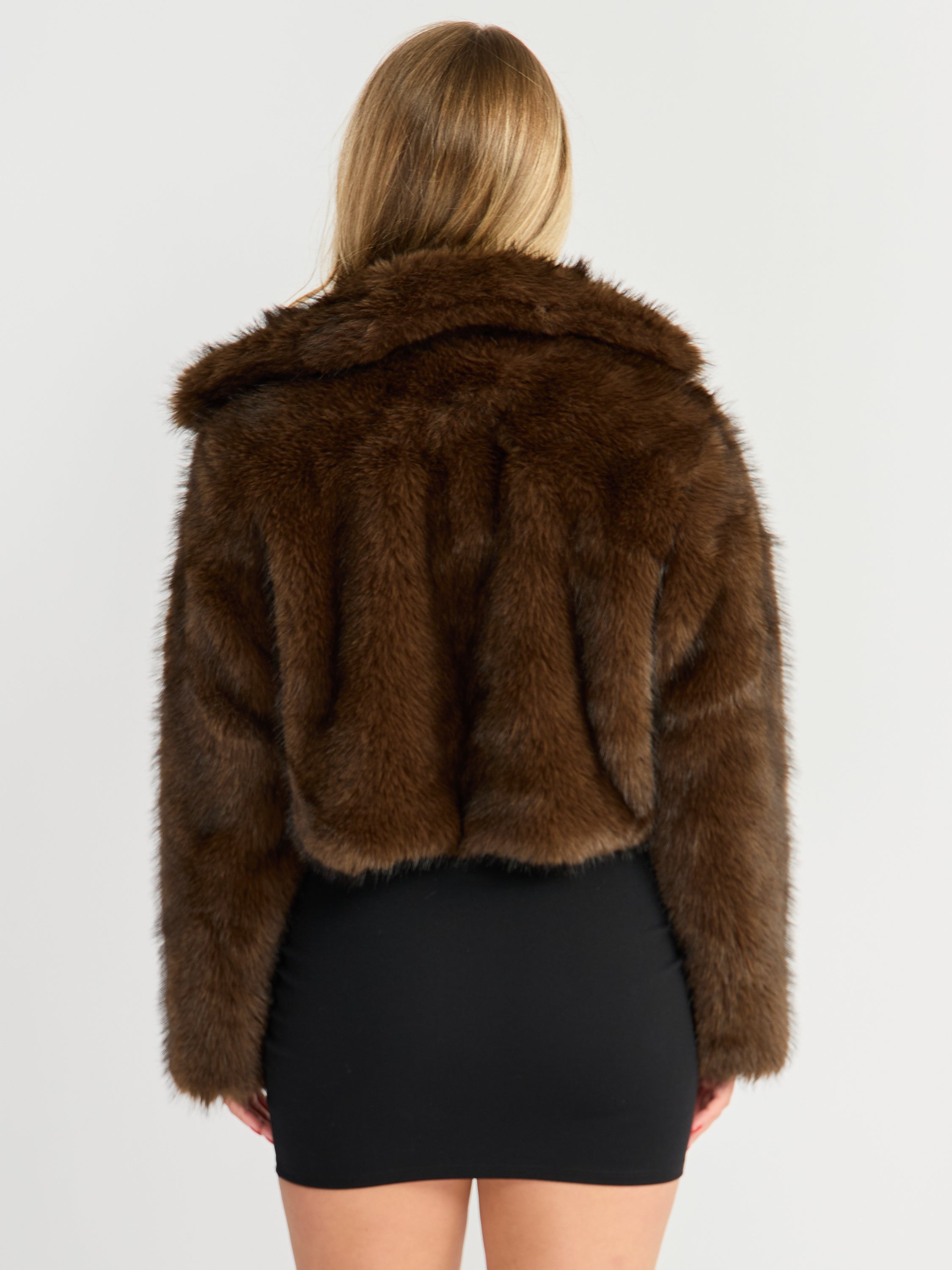 Foxy Faux Fur Jacket