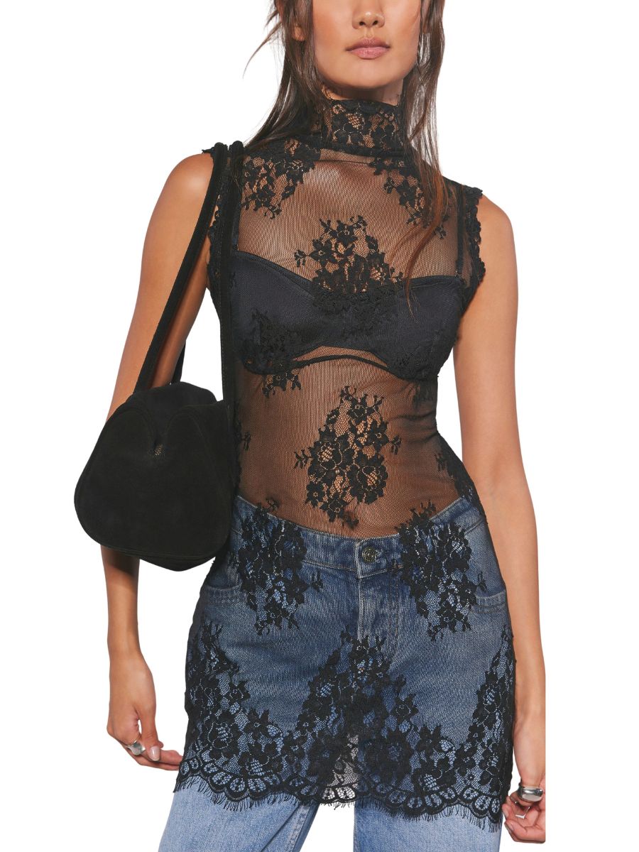 Free People One More Time Mini Slip Dress