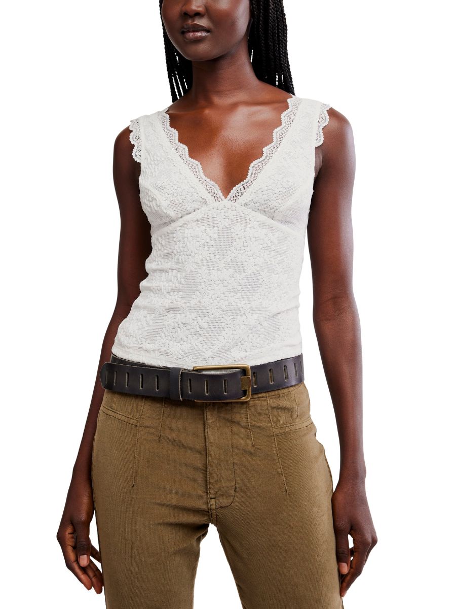 Free People Loved You First Lace Top
