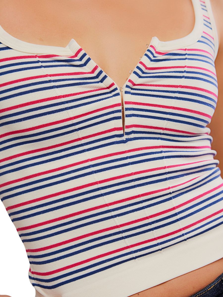 Free People Striped Simply Soft Cami