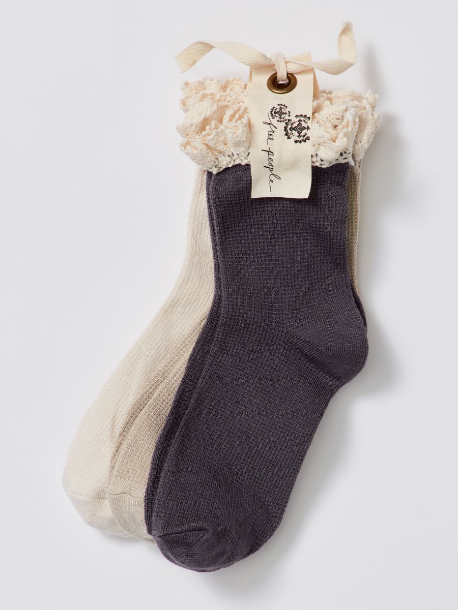 Free People Ruffle Sock 3-Pack