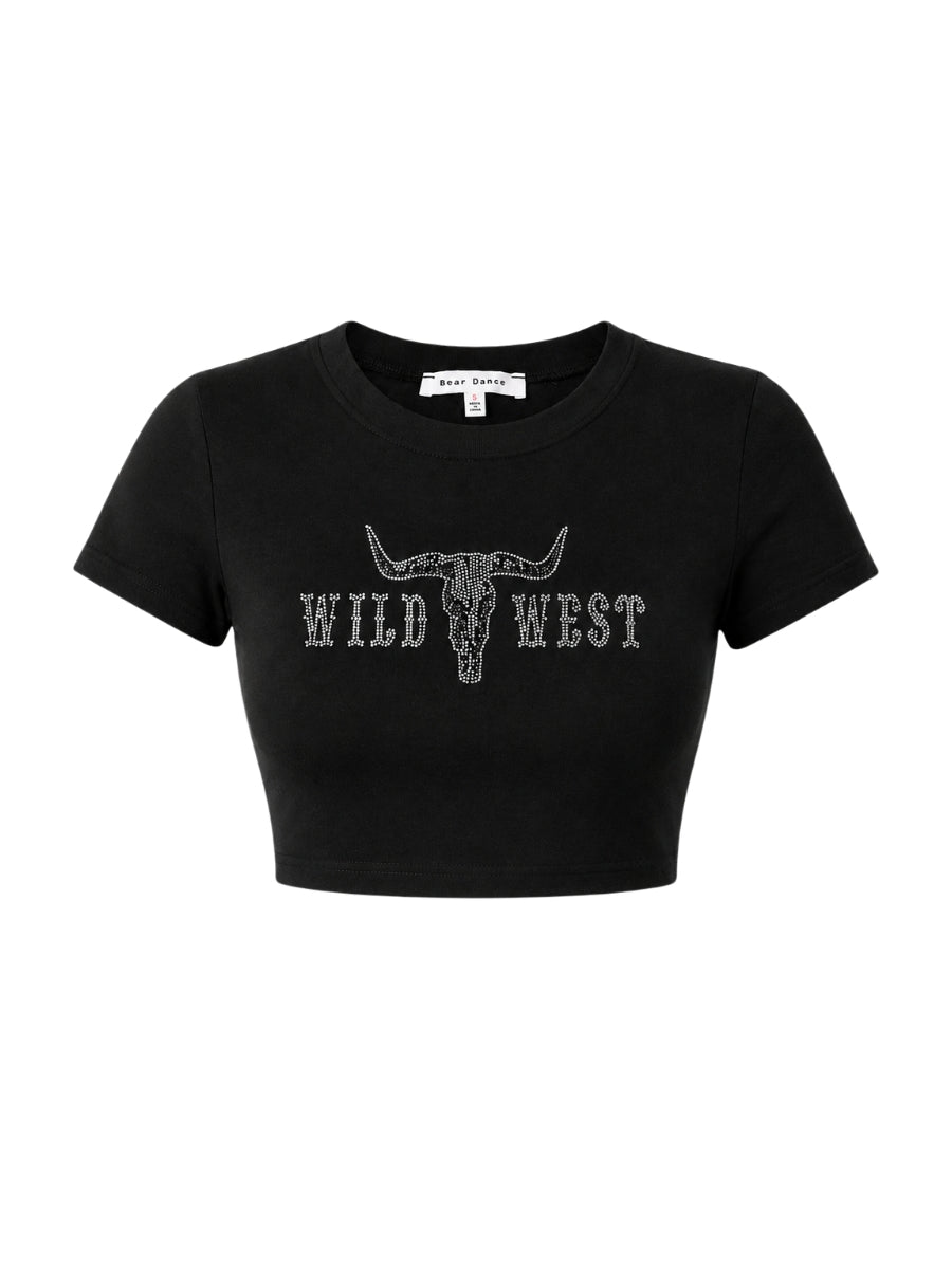 Wild West Rhinestone Baby Tee