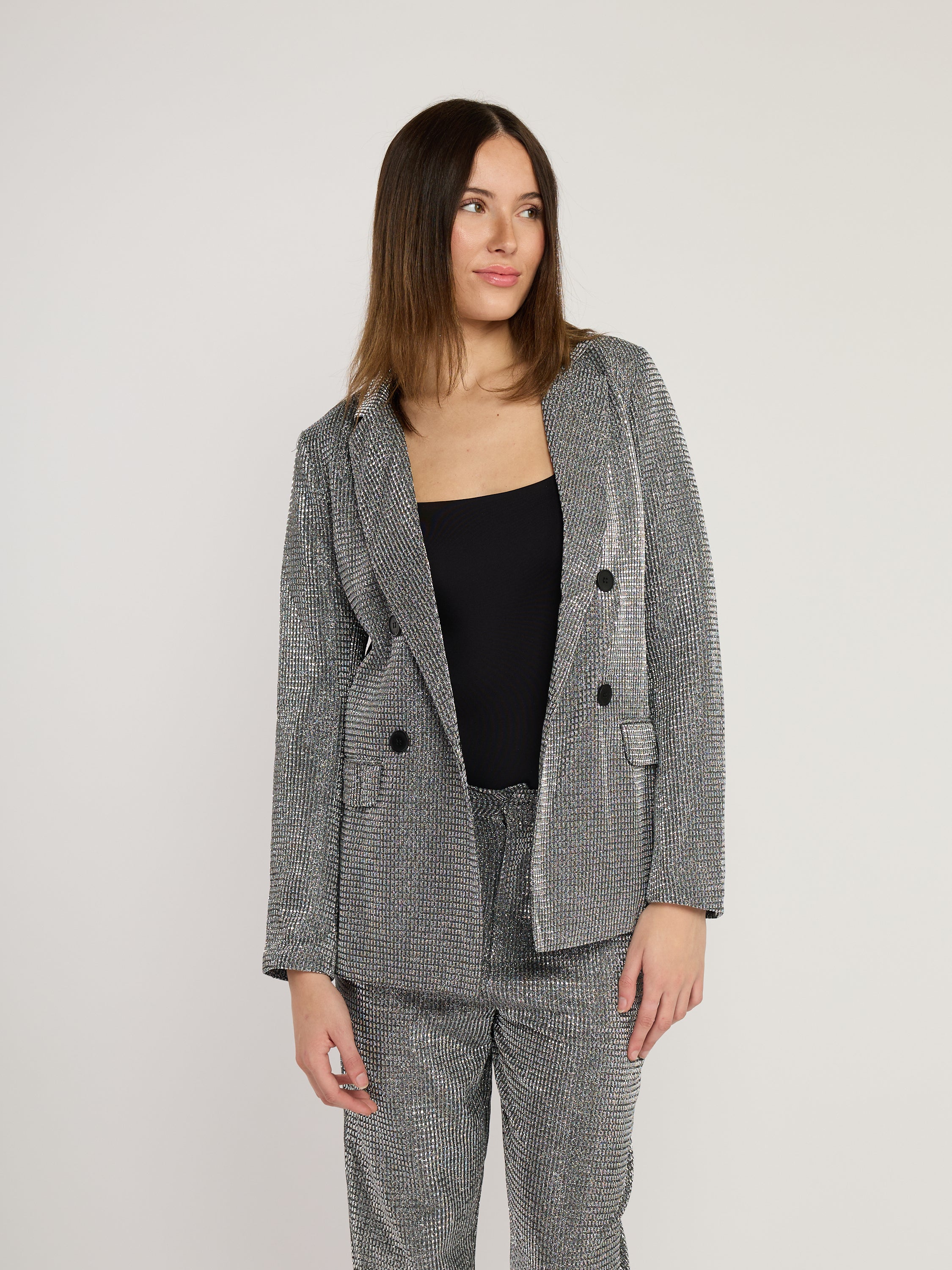 Metallic Blazer
